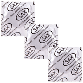Sax Black Straight Shafted Smooth Latex Condoms 144 Pack Condoms
